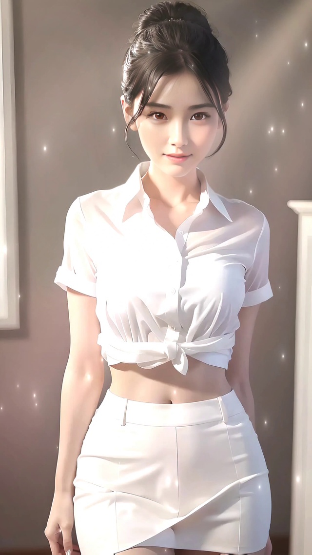 白衣清纯姐姐