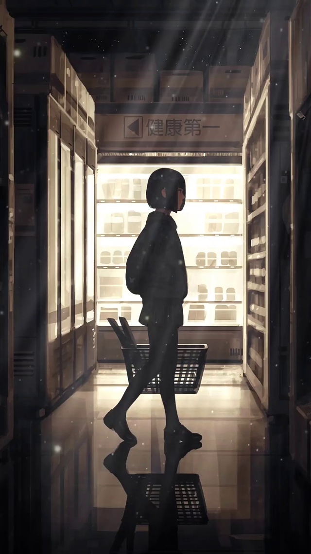 深夜便利店女孩