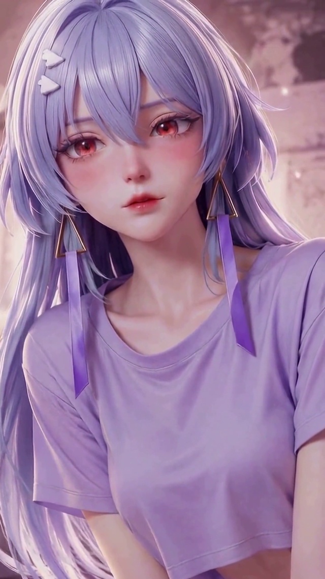 甜酷漫画美少女莫宁