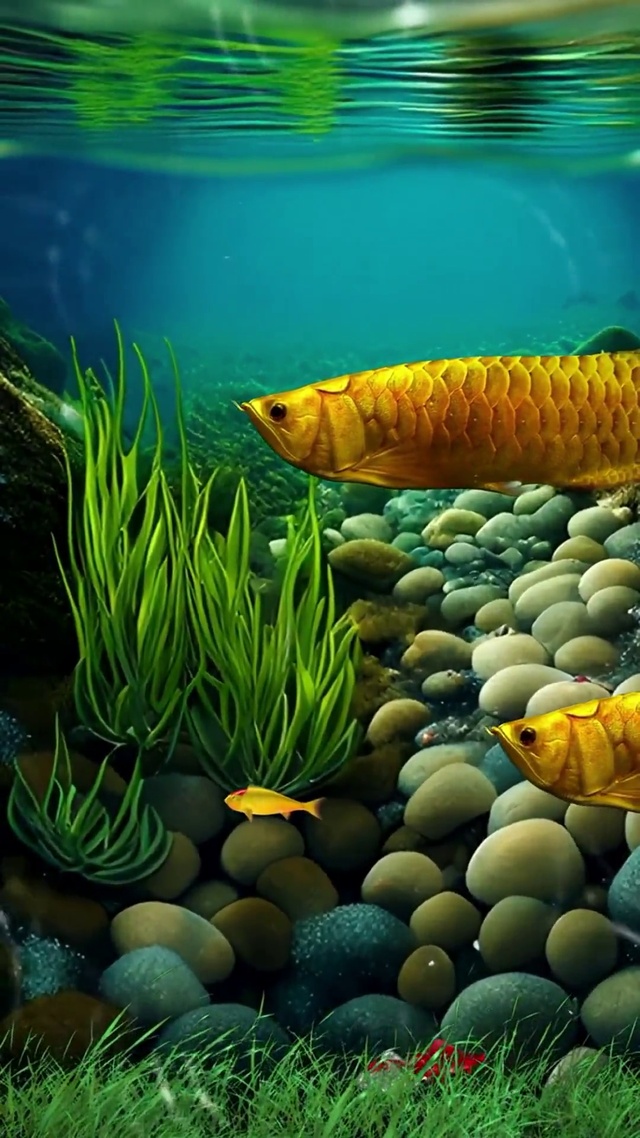 见金龙鱼 大吉大利