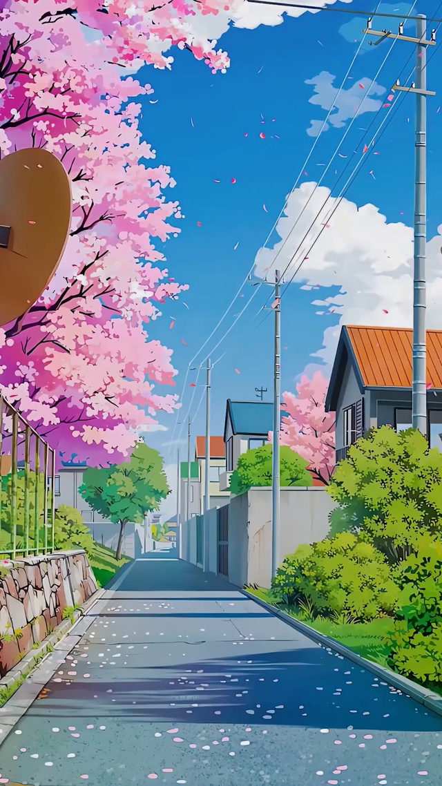 4K唯美日系街道