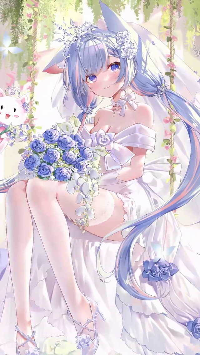 花嫁白丝萝莉