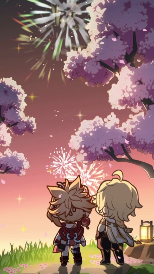 原神 宵宫&哥哥
