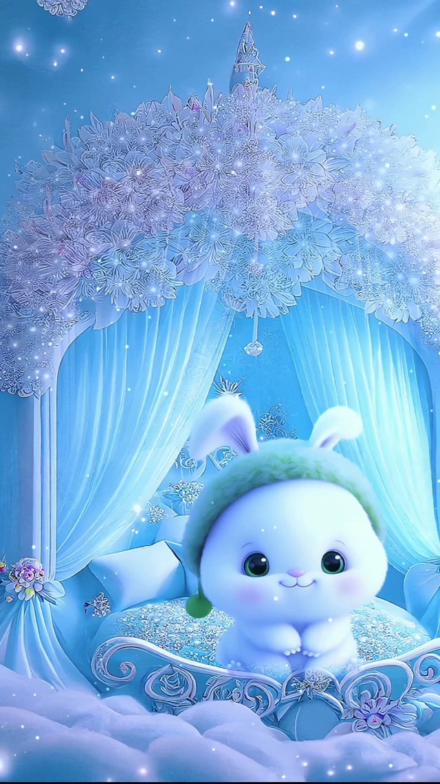 梦幻蓝色