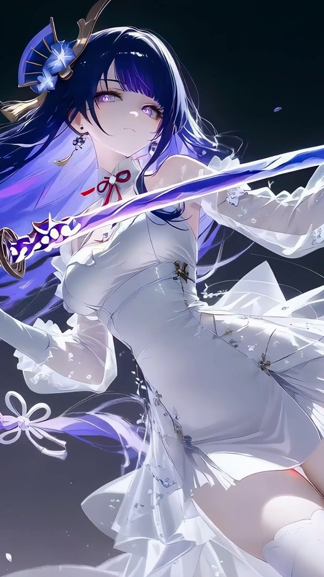 紫发执剑少女雷电将军