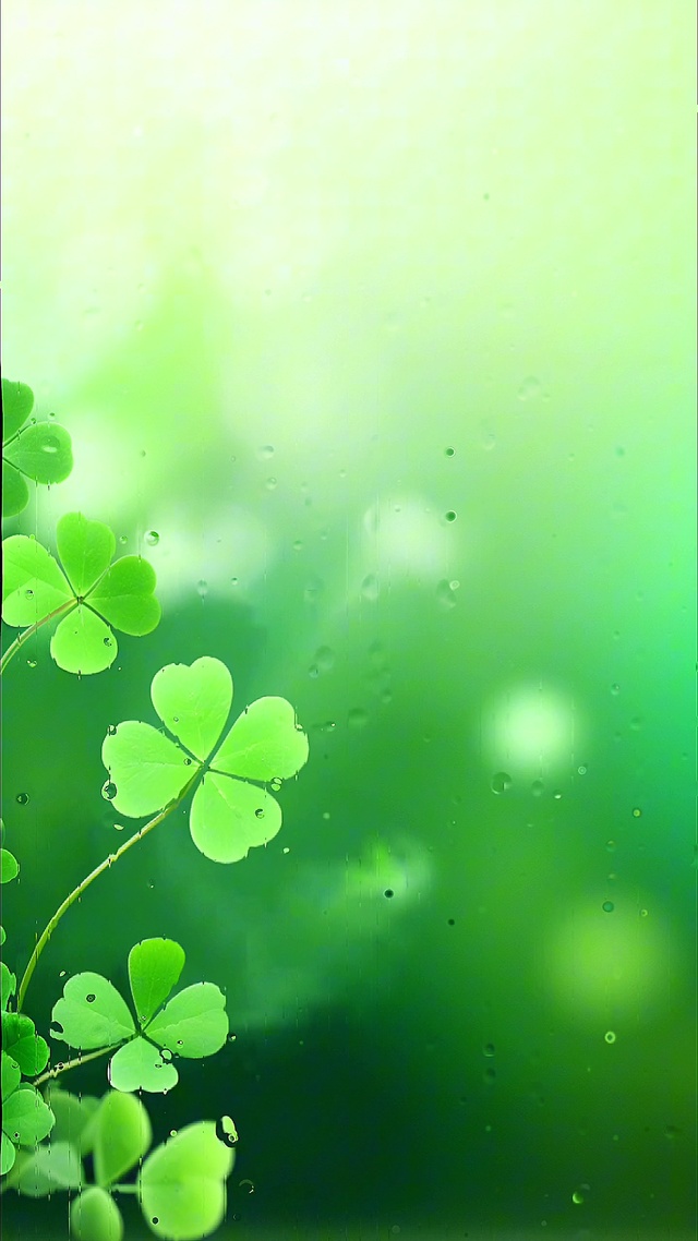 雨中四叶草