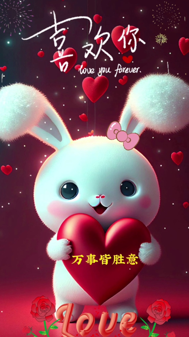 万事皆胜意兔宝宝