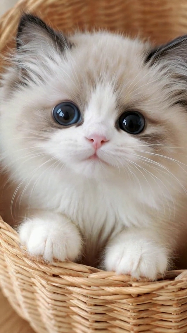 软萌可爱布偶小猫咪