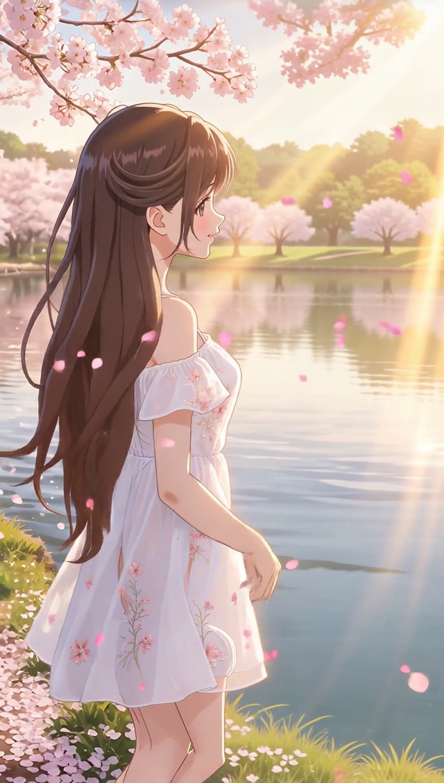 樱花树下十里桃花(无缝)