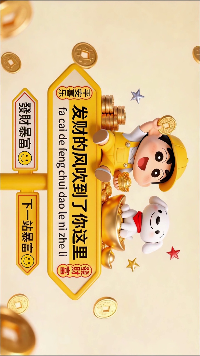 发财的风吹到了你这里