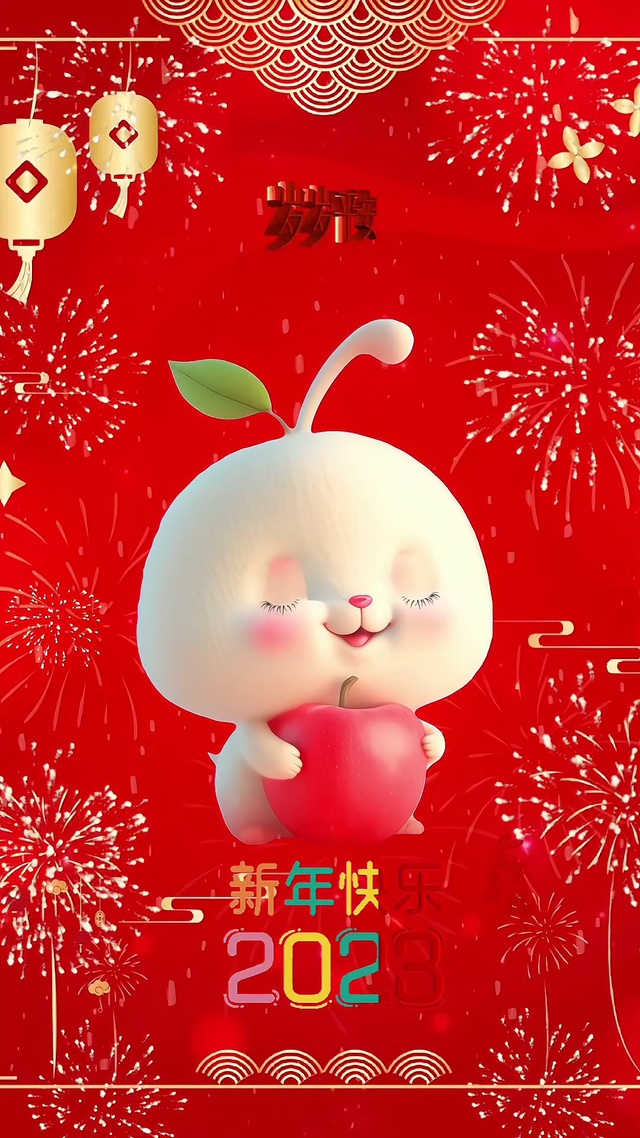 平安兔兔来拜年啦