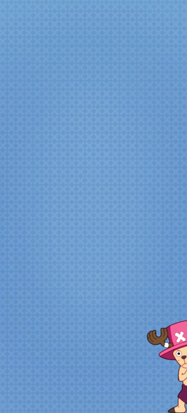 极简桌面-乔巴躲猫猫-情侣男款