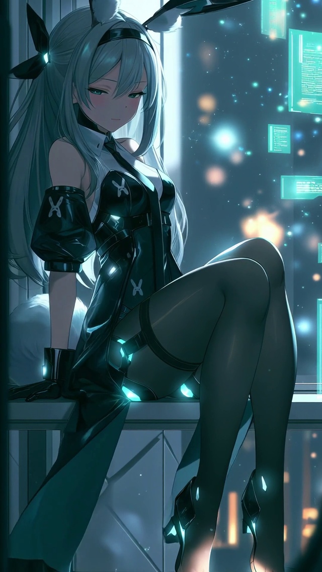二次元萝莉女孩