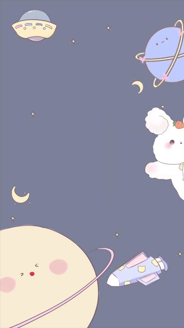 夏日简约星际萌熊