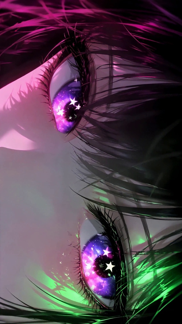 璀璨星瞳二次元少女