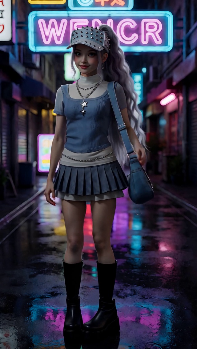 千禧甜酷少女