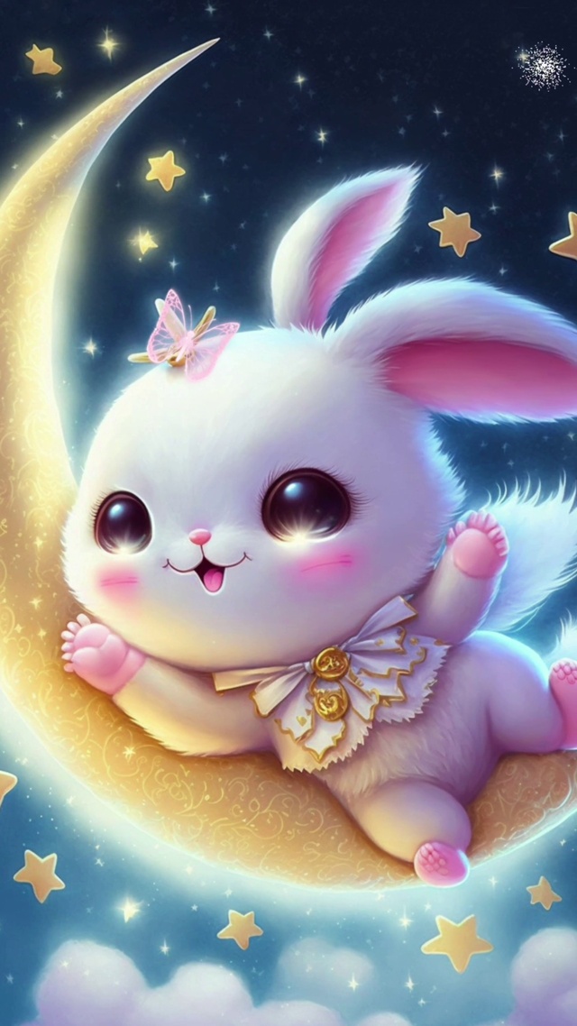 新年星星兔子