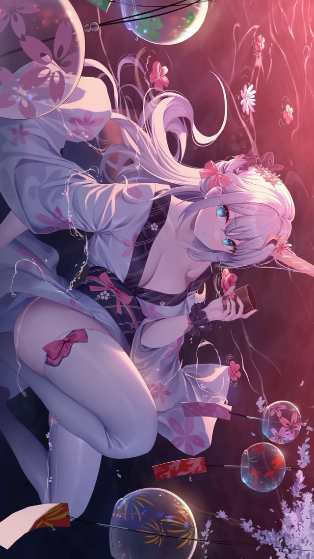 兽耳-和服-少女