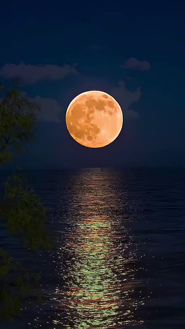 海上月色