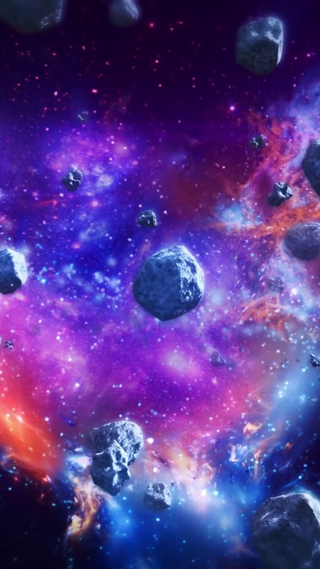 陨石群（无缝循环版）