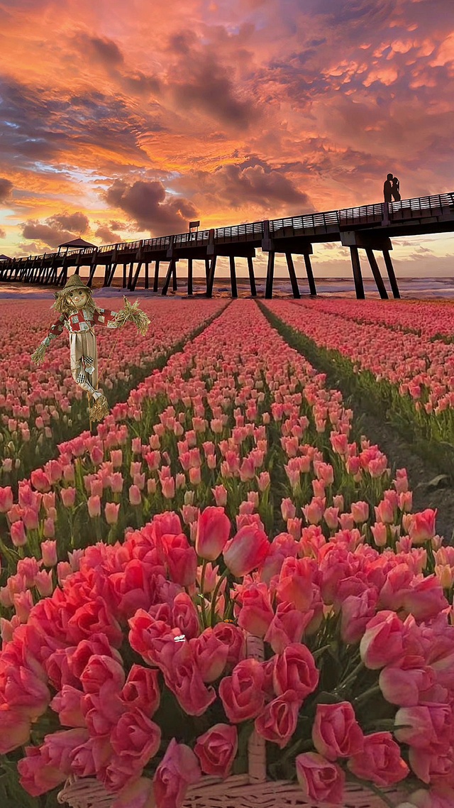 爱情不止玫瑰花还有郁金香🌷