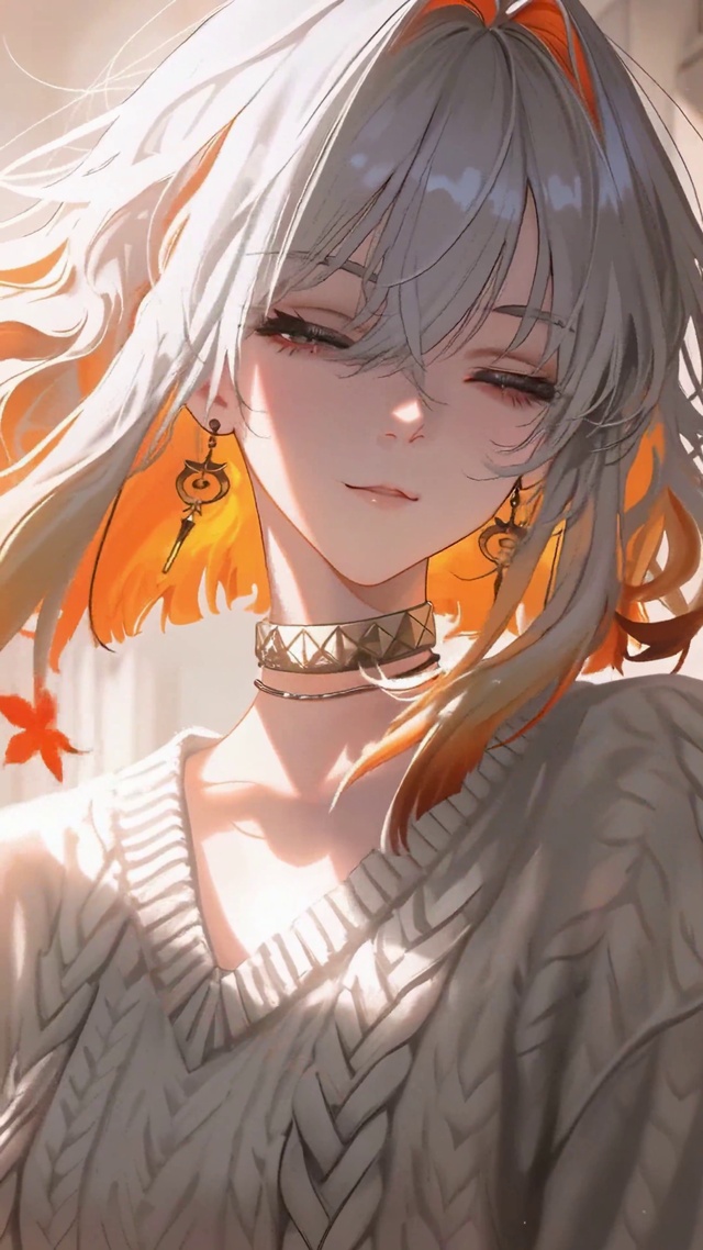 秋日落叶嘉贝莉娜