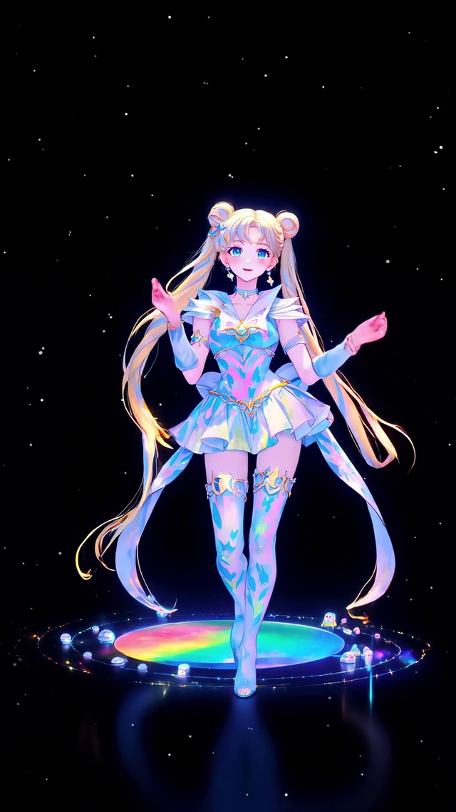可爱的少女