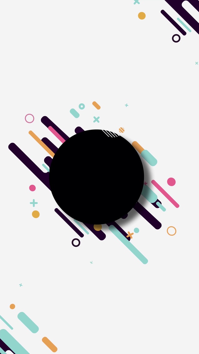 4K简约几何图形