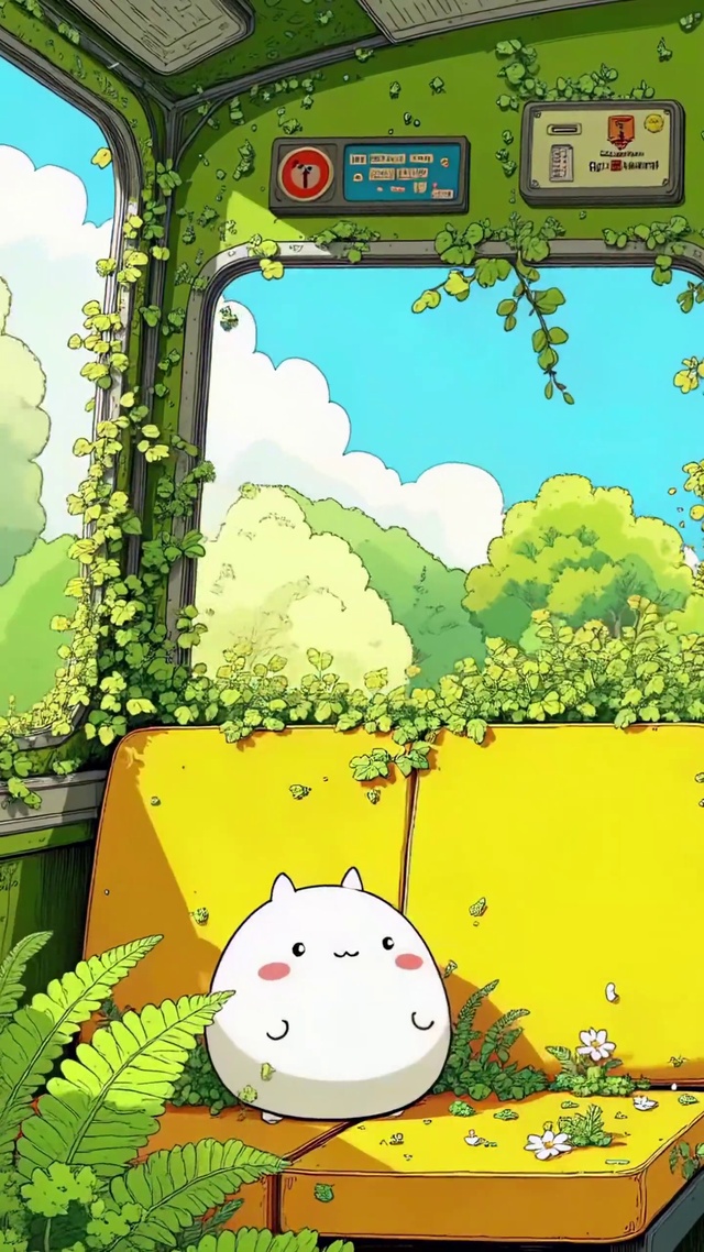 列车旅行呆萌团子