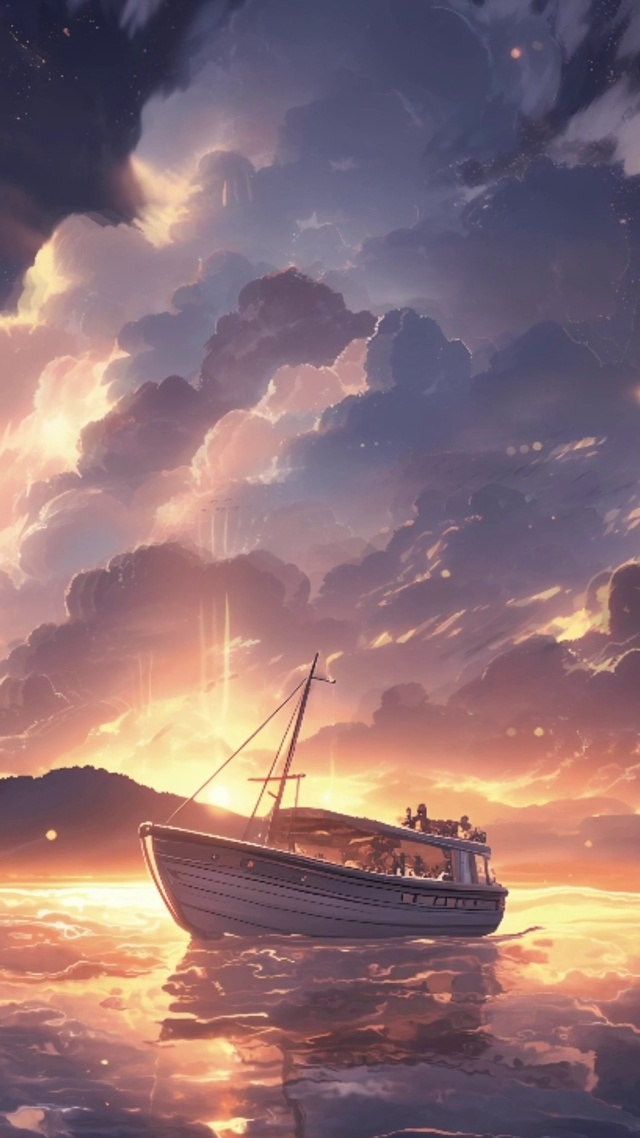 小舟(动漫手机动态壁纸) - 动漫手机壁纸下载 - 元气壁纸