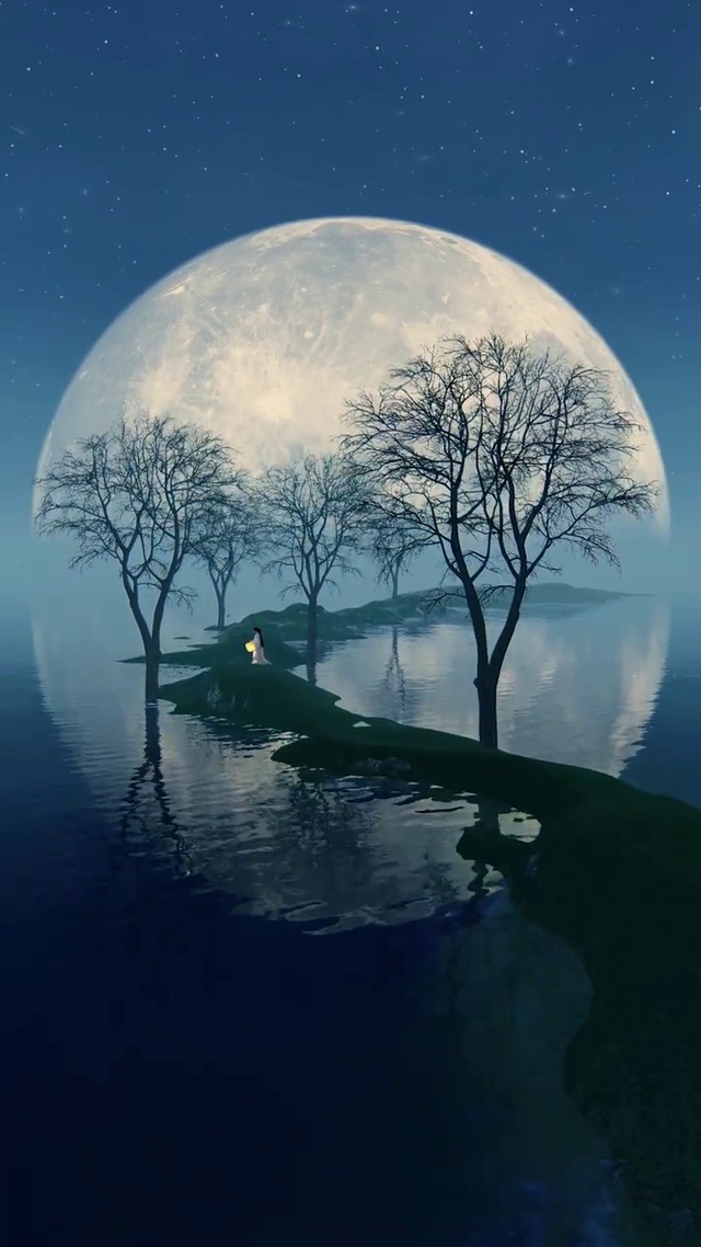 禅意--海上明月