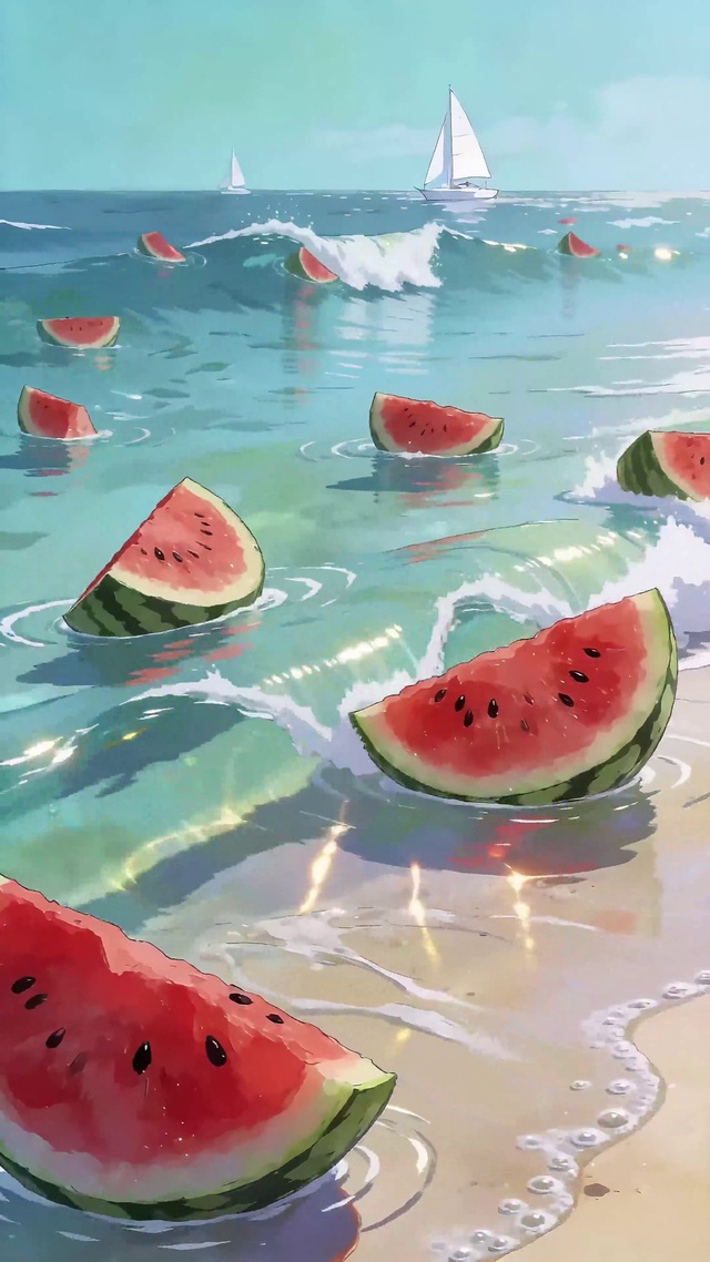 夏天夏天吃西瓜
