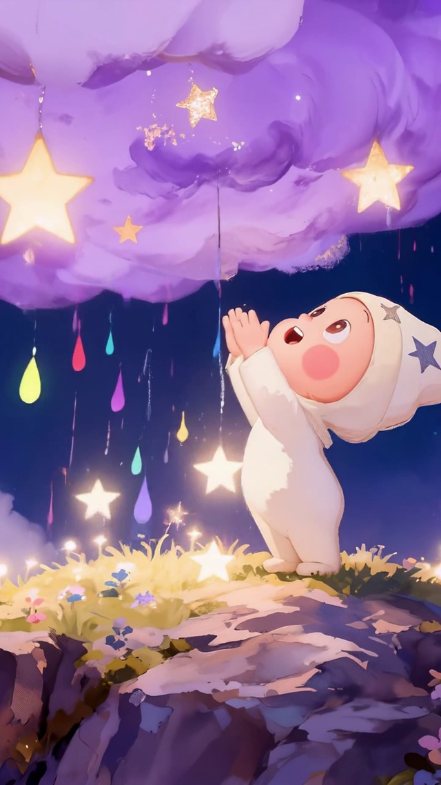 紫星彩虹雨