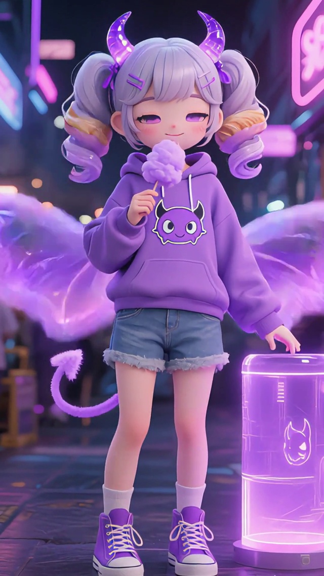 梦幻紫色系