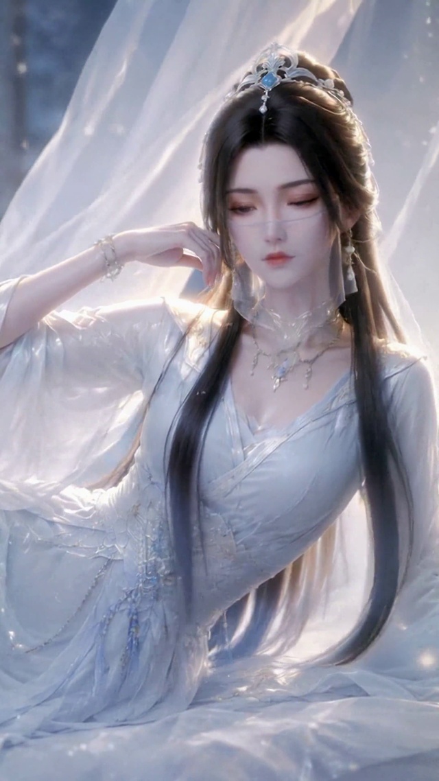 古风轻纱女神