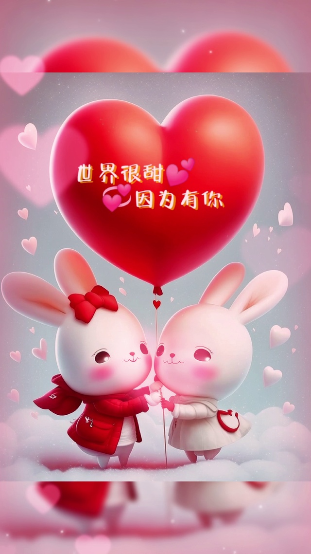 兔兔情人节