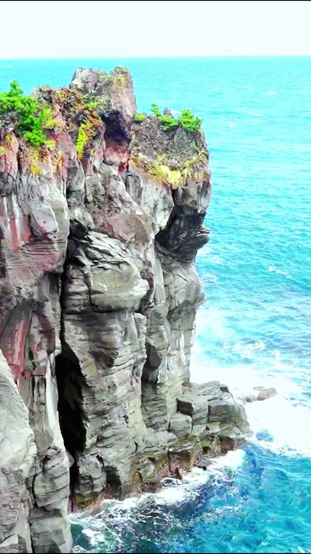 4K唯美大海小岛