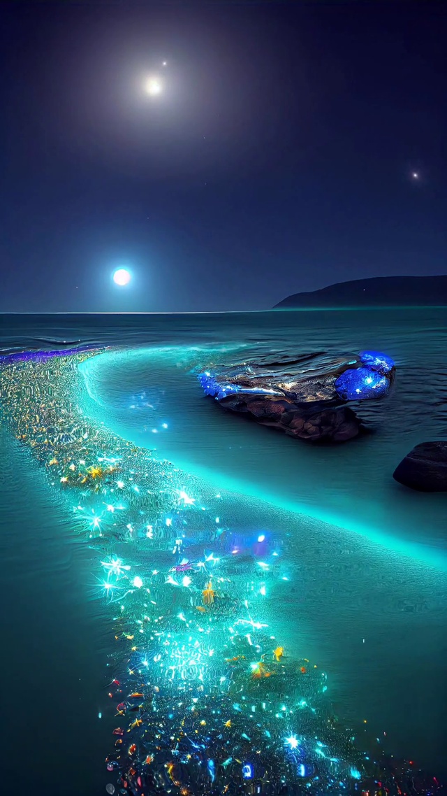 唯美治愈海滩