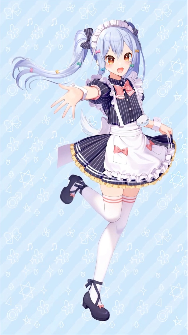 双马尾女仆