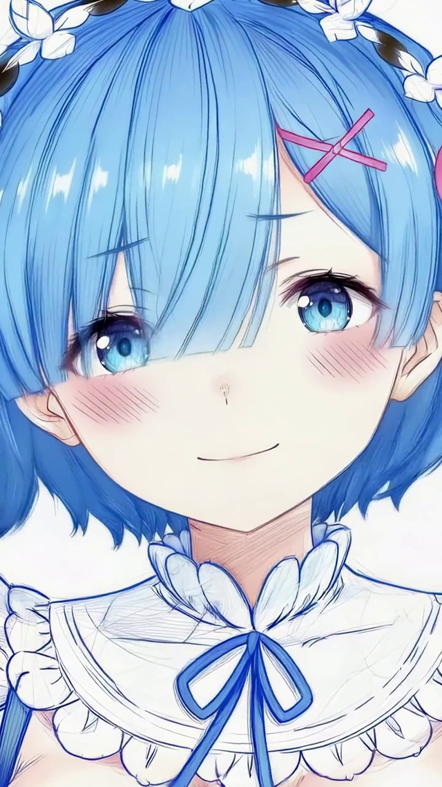 蓝发女仆小雷姆