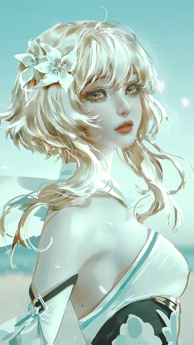 鬼刀系列的金发女孩