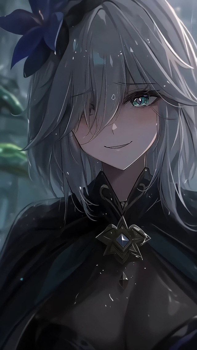 原神伤感雨天芙宁娜4K高清