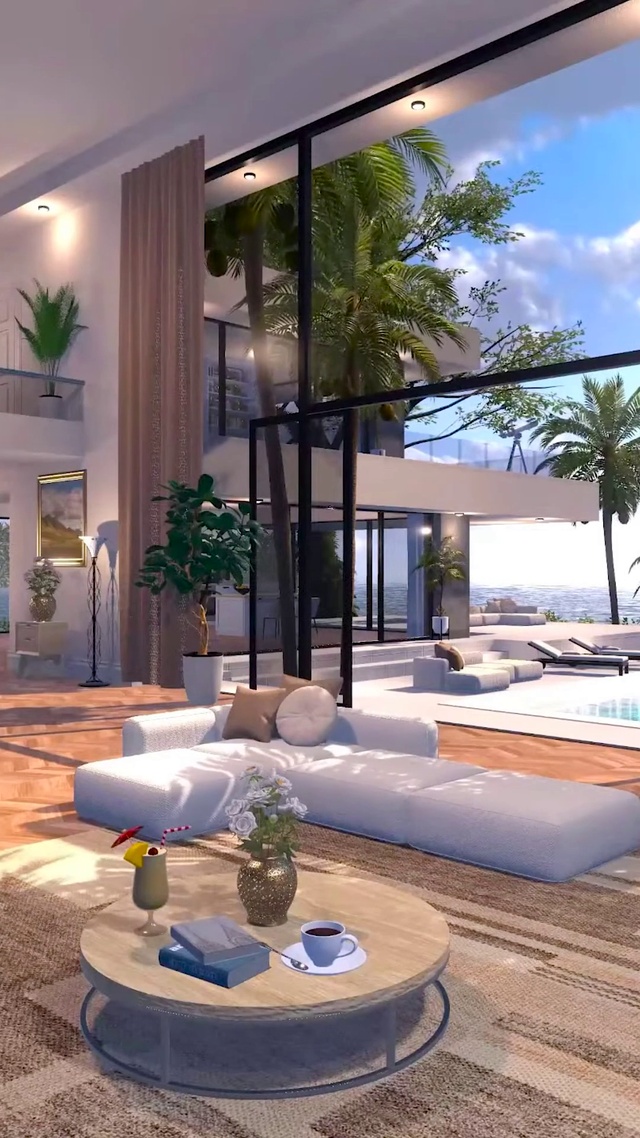 夏日阳光海景房