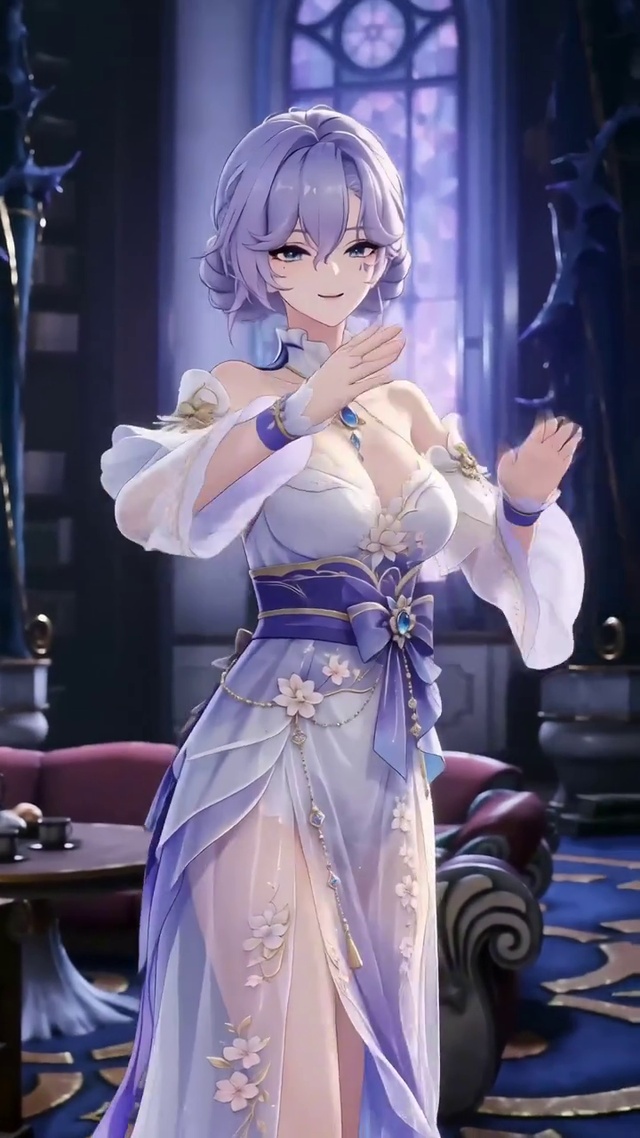 可爱的动漫二次元美女