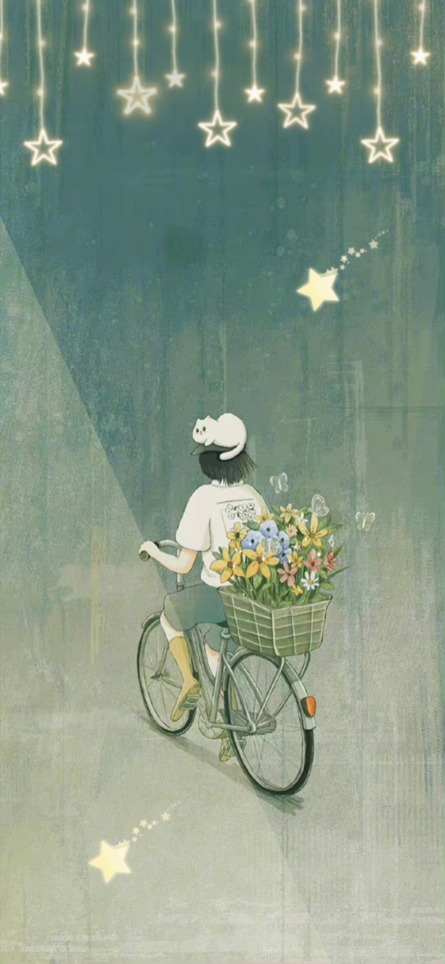情侣壁纸♥我携花海去寻你（男）