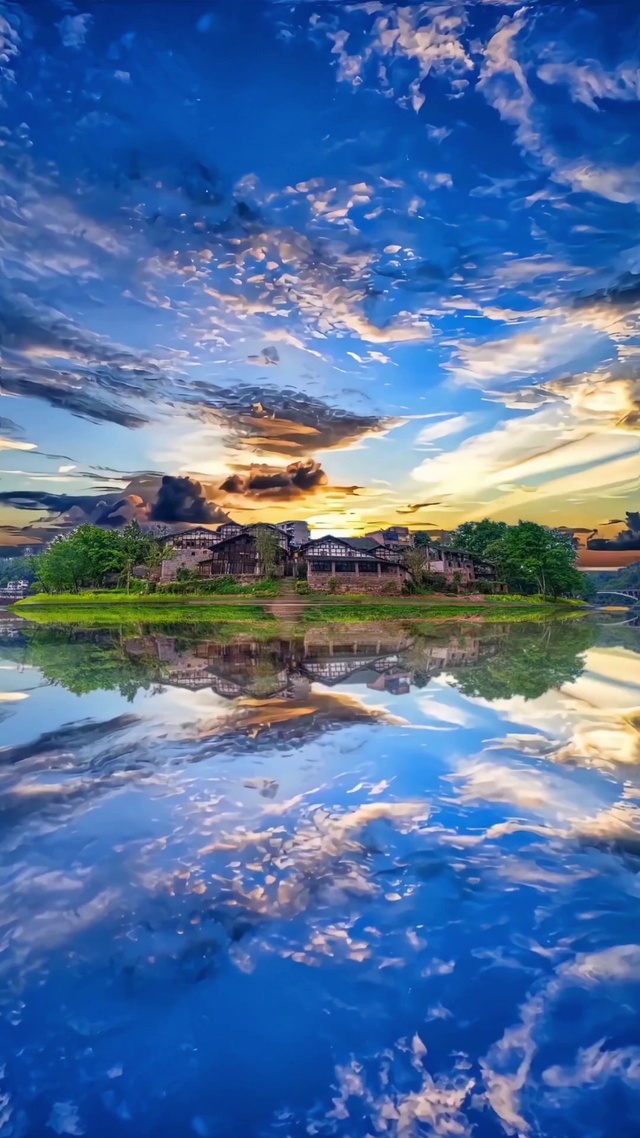绝美天空之境治愈风景