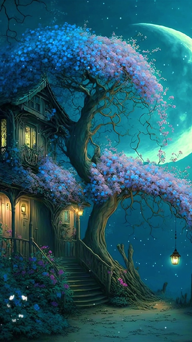 樱花树下