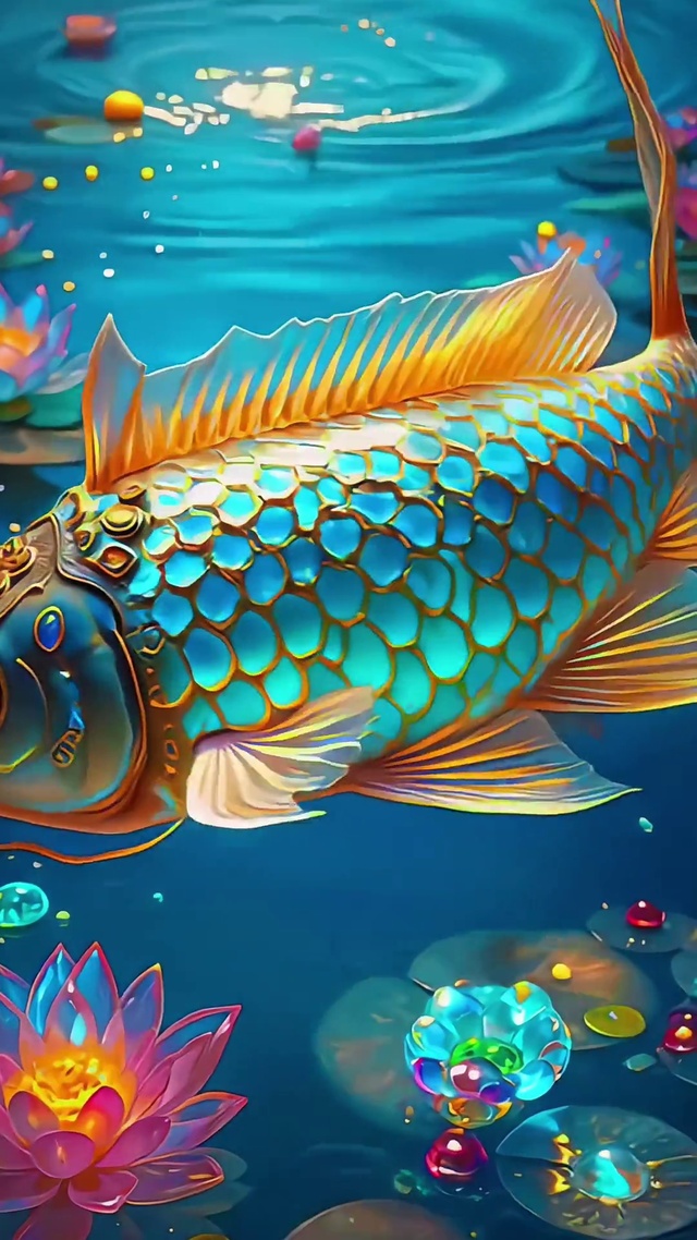 彩色好运锦鲤⑤