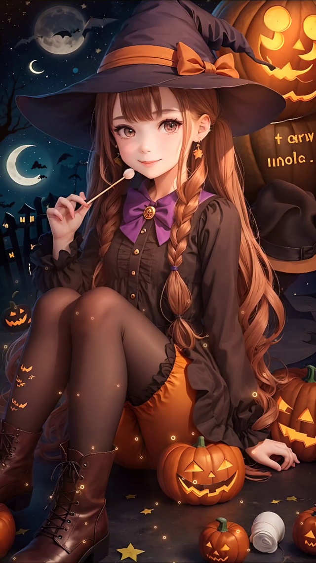 万圣节小巫女