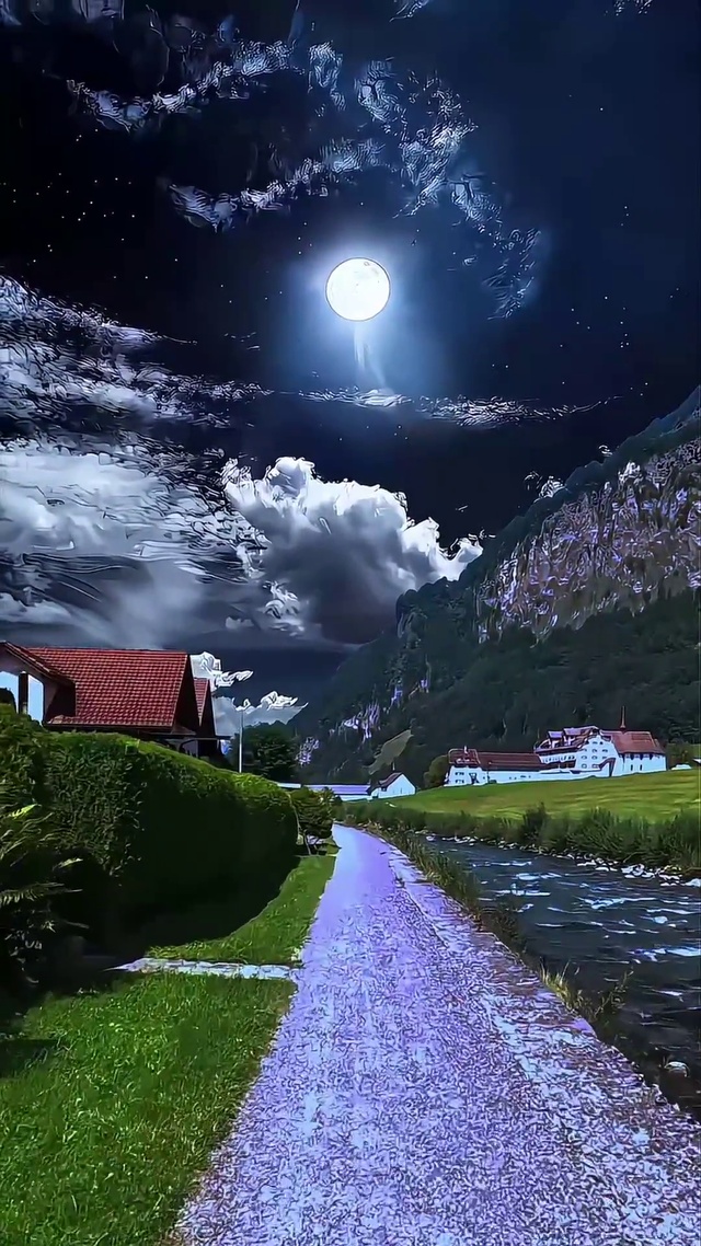 宁静的夜晚